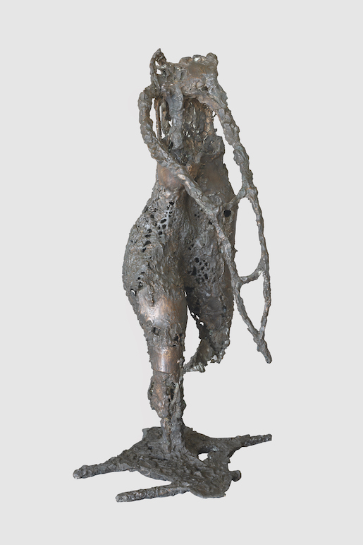 Marcel Dupertuis (*1941) Sans titre Milano, 1986 Bronze, patiniert, 106 × 58 × 58 cm [1/1] Bellinzona, Museo Villa dei Cedri © Marcel Dupertuis / MVV